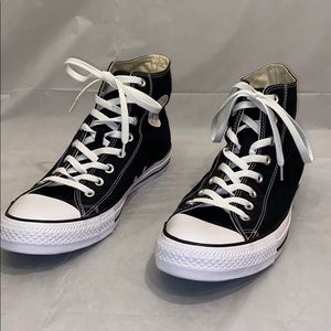 Black High Top Converse All Stars Chuck Taylor